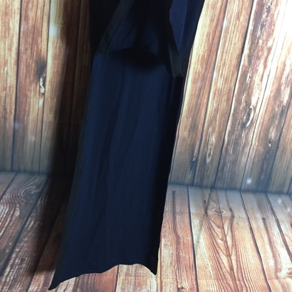 Anthro Postmark XS Navy Knit HiSlit Side MaxiDress - Picture 5 of 7